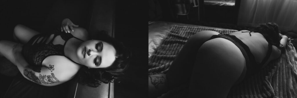 black and white captivating different angles